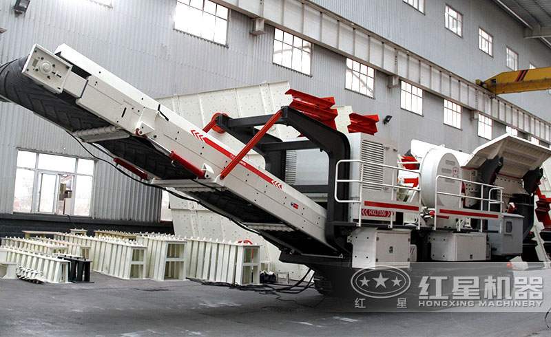 履帶式移動砂石設(shè)備 履帶式移動砂石設(shè)備