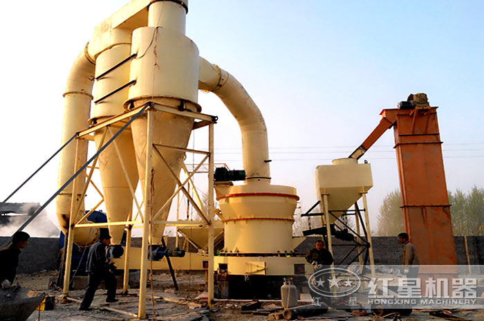 雷蒙磨粉機工作現(xiàn)場實拍 雷蒙磨粉機工作現(xiàn)場實拍