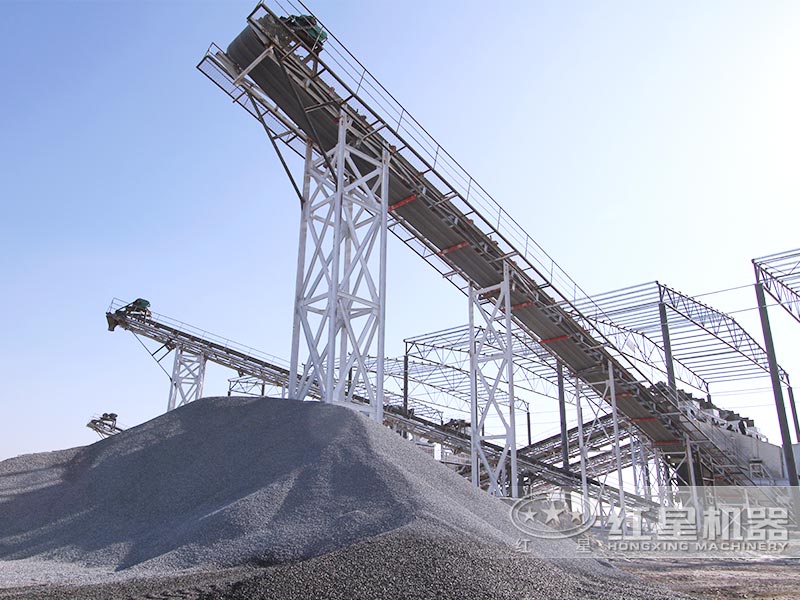 破石機生產線工作現(xiàn)場 破石機生產線工作現(xiàn)場