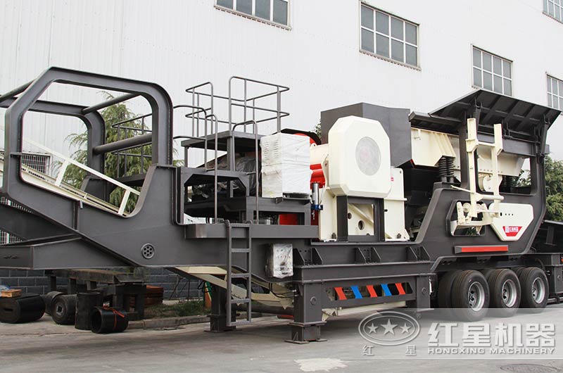 建筑垃圾移動(dòng)破碎車 建筑垃圾移動(dòng)破碎車