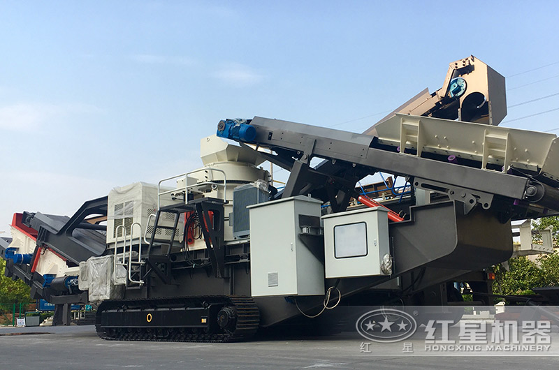 靈活轉場、生產自由的履帶移動破碎站