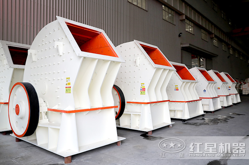 PCZ型重錘式破碎機，碎石一次成型