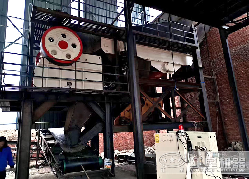 57鄂式破碎機(jī)一小時可以產(chǎn)多少，附生產(chǎn)線案例