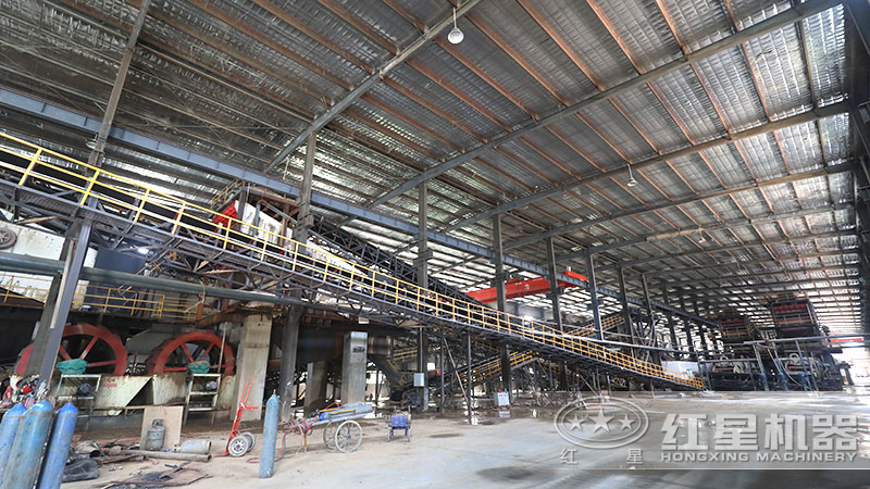 破碎洗沙設備生產(chǎn)現(xiàn)場 破碎洗沙設備生產(chǎn)現(xiàn)場