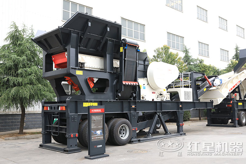 一小時產(chǎn)500噸石子的移動碎石機價格是多少，有沒有現(xiàn)場視頻